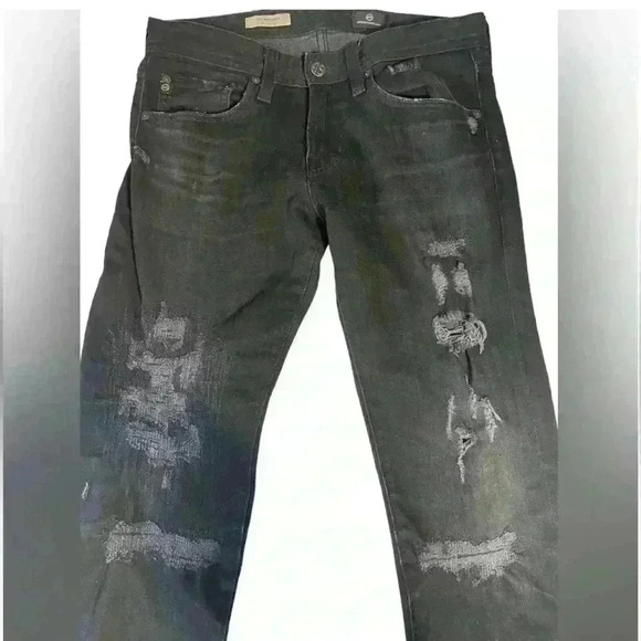 AG Adriano Goldschmied Black Distressed
Jeans - Picture 4 of 14